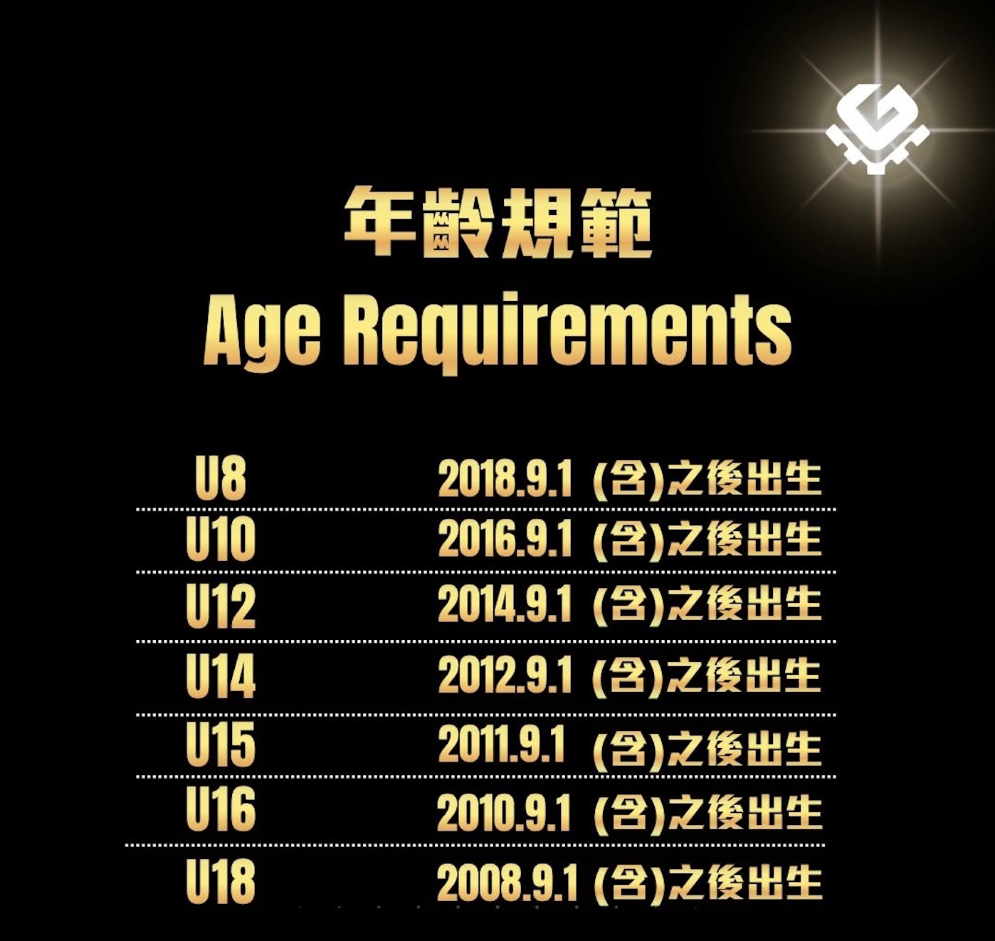 年齡規範